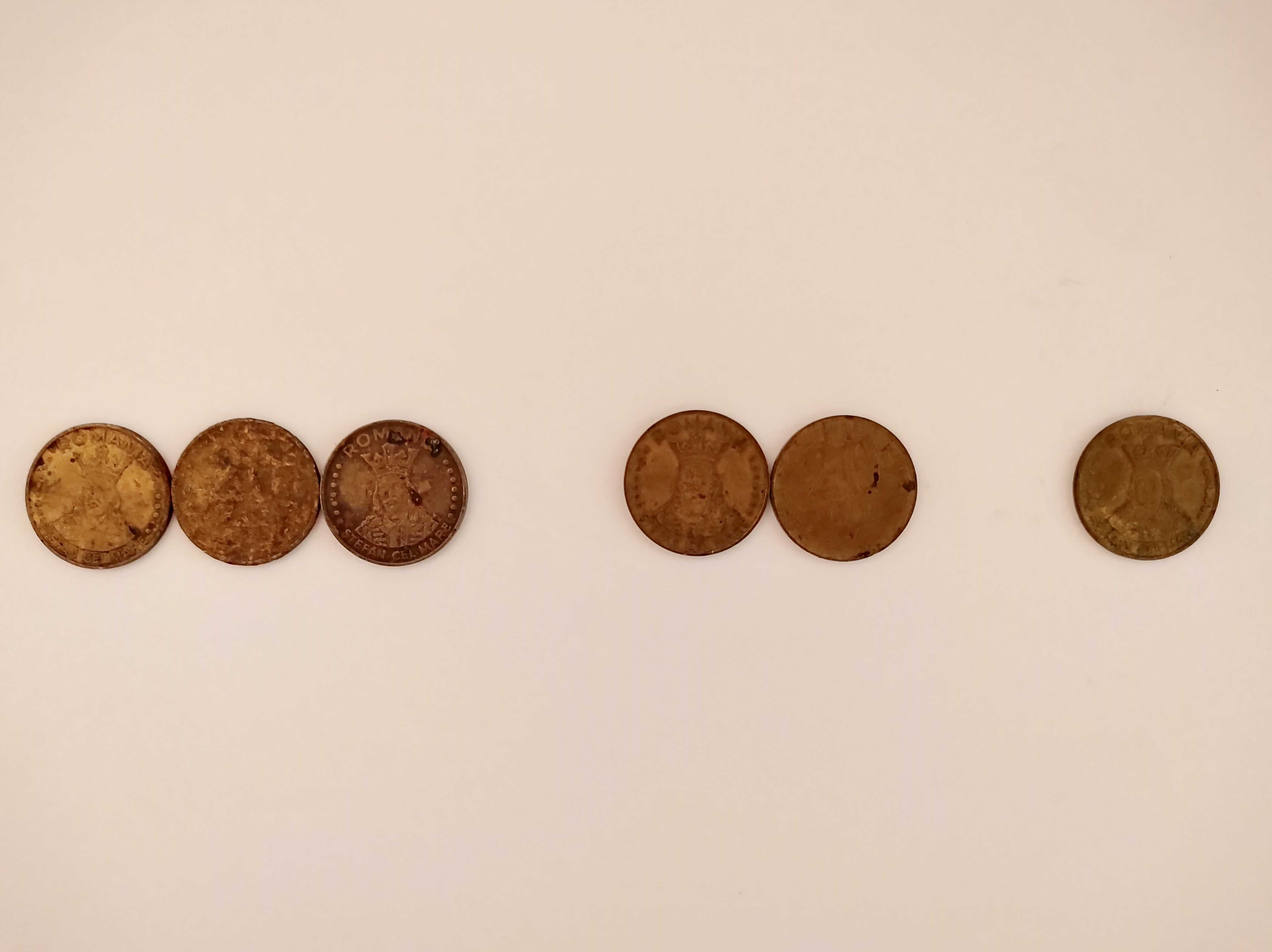 Vand monede de 20 lei, 3 din 1991, 2 din 1992 si 1 din 1993.