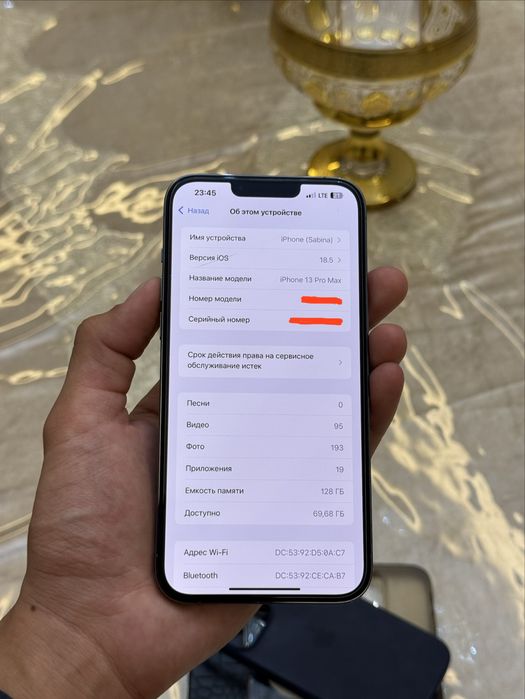 iPhone 13 Pro Max 128gb/80yomks Sierra Blue