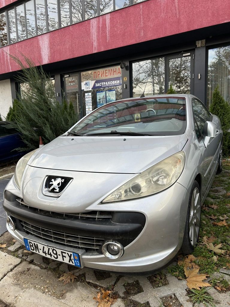 Peugeot 207 CC 1.6 hdi нов внос Франция