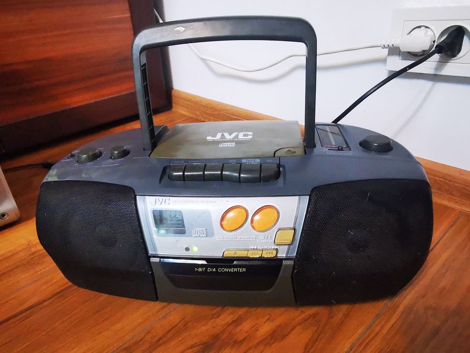 Radiocasetofon JVC