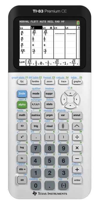 Графичен научен калкулатор Texas instruments TI-83 Premium CE
