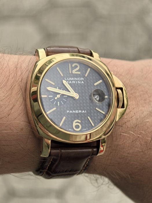 Златен Panerai Luminor Marina 18K Yellow Gold Limited Edition