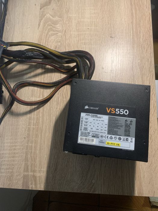 Sursa Corsair VS550 , utilizata , functioneaza perfect
