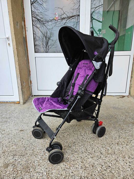 Детска количка Maclaren Quest, Black/Majesty