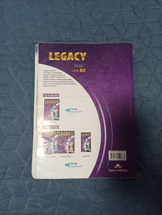 Учебник по английски език - Legacy level B2 part one