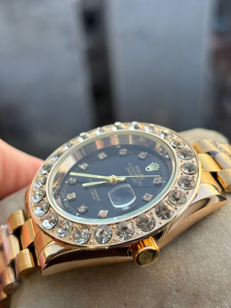 Ceas Rolex dama Auriu Negru