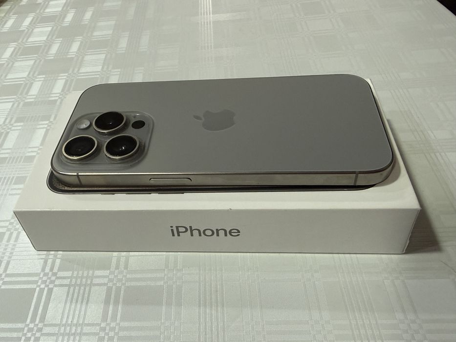 Iphone 15 Pro, 128GB, Natural Titanium