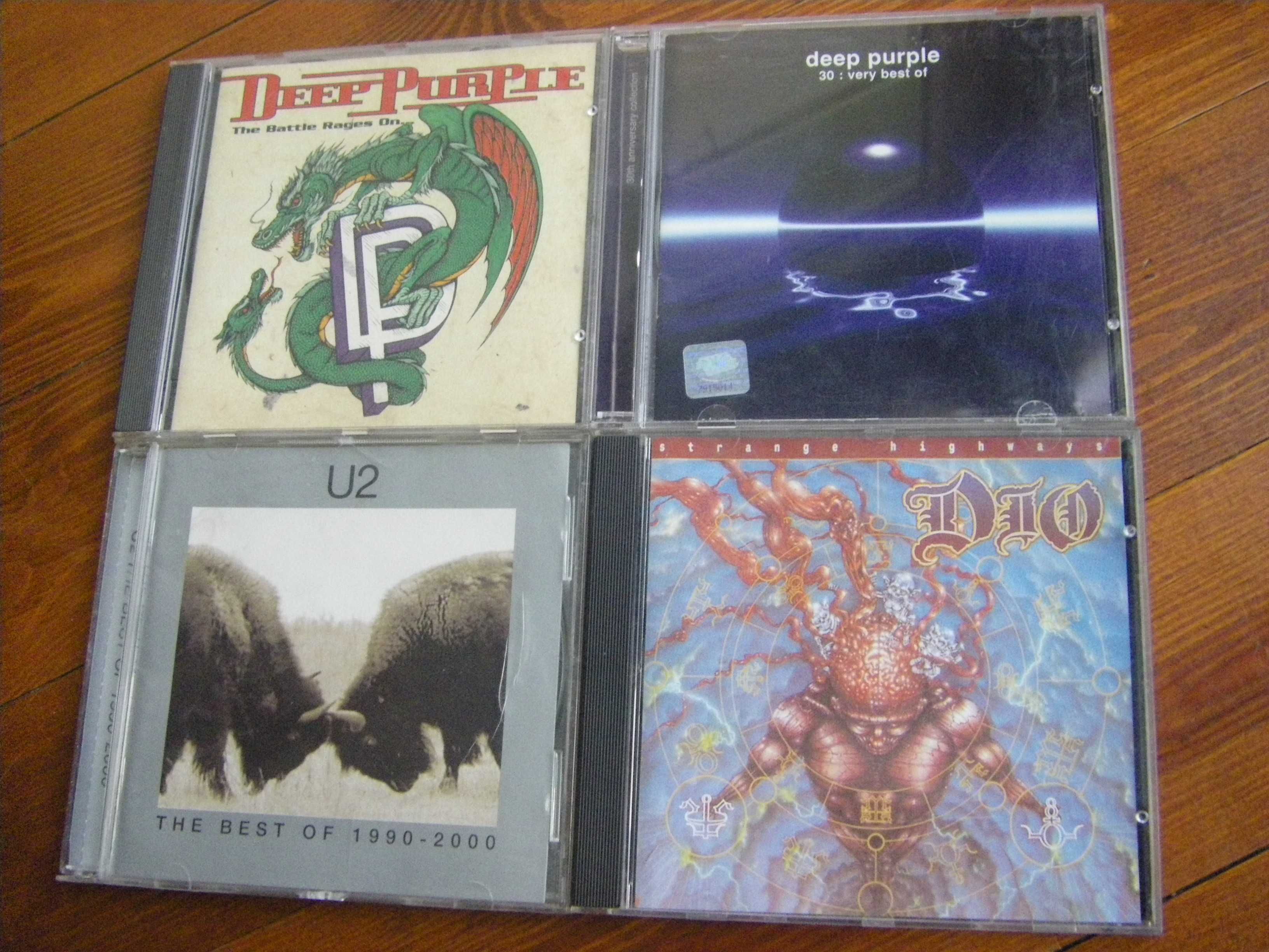 Оригинални CD -та с метал и други