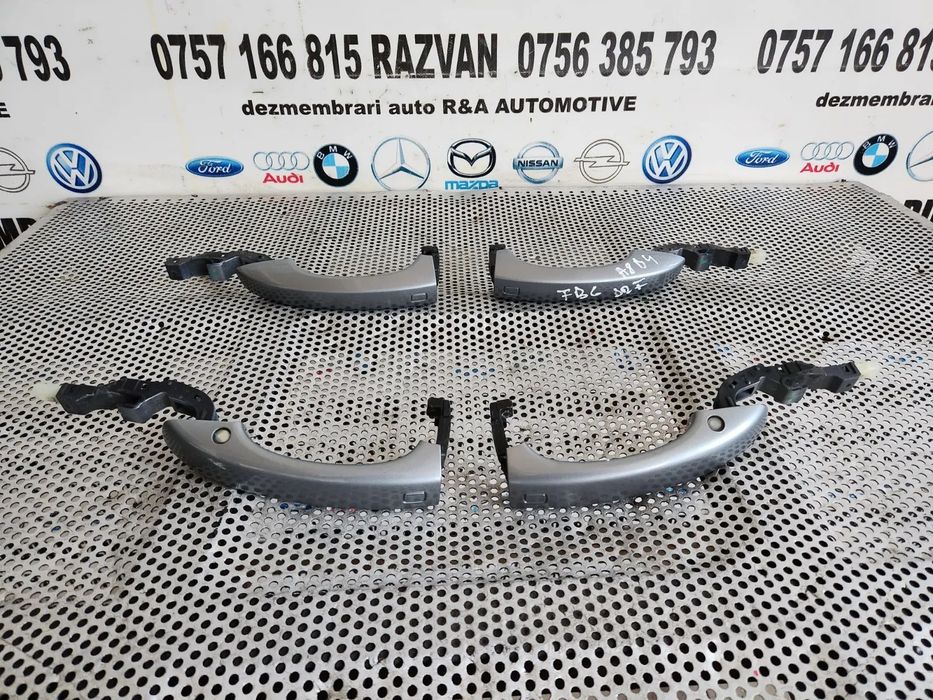 Maner Exterior Usa Portiera Fata Spate Audi A8 4H D4 Lumini Ambientale Keyless Entry An 2010-2011-2