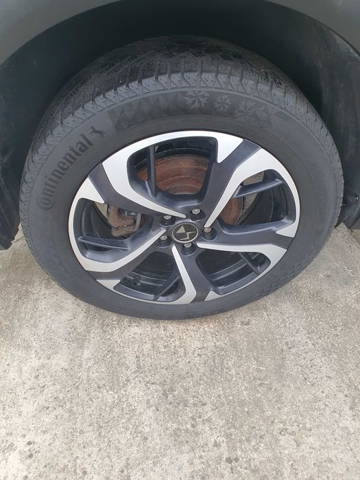 Jante cu anvelope iarna Continental 235 55 R18 DS7 Crossback 2019