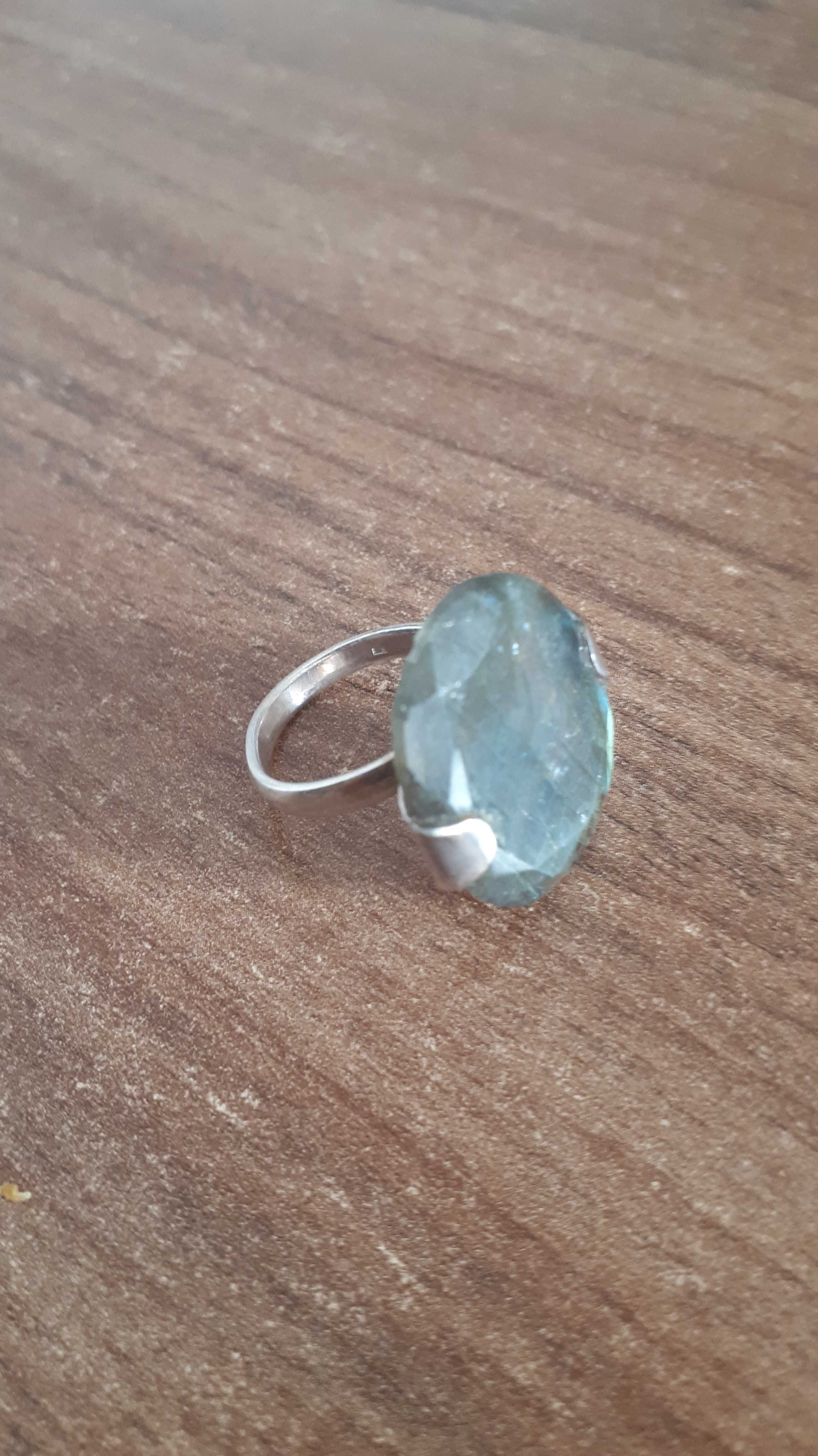 vand inel de argint cu labradorit, esquisite, artist