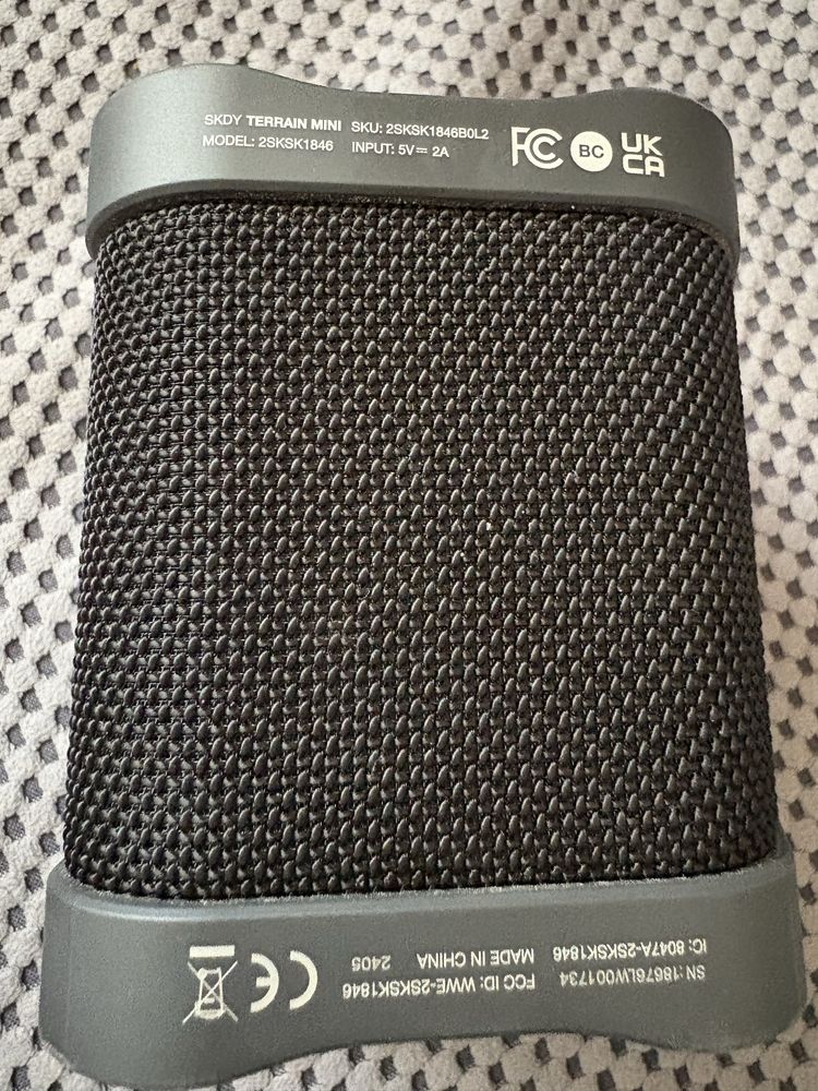 Безжична колонка от SKULLCANDY - TERRAIN MINI - черна