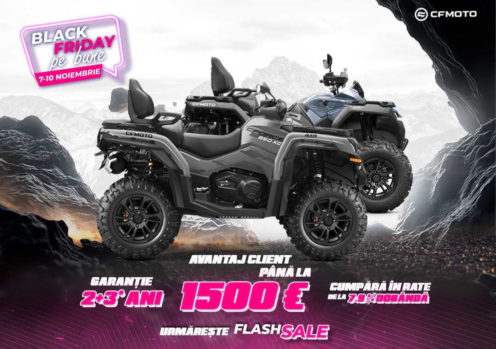 ATV/SXS CFMOTO (Descopera reducerile)