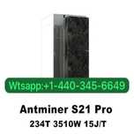 BITMAIN Antminer S21 Pro 234T BTC Miner