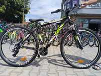 SPRINT Алуминиев велосипед 29" Velotec PRO черен/зелен