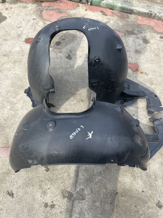 Set carenaj aripa interioara plastic Skoda octavia3 an 2013->