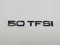 Emblema Audi 50 TFSI spate negru