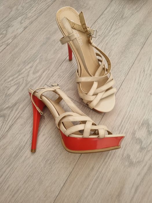 Женские сапоги зимние + босоножки 38