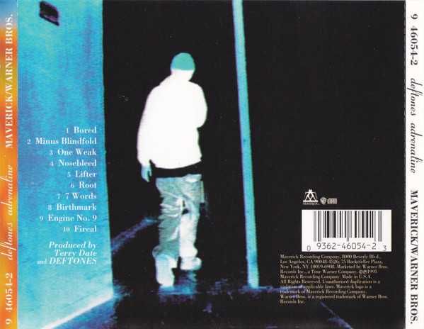 CD Deftones - Adrenaline 1995
