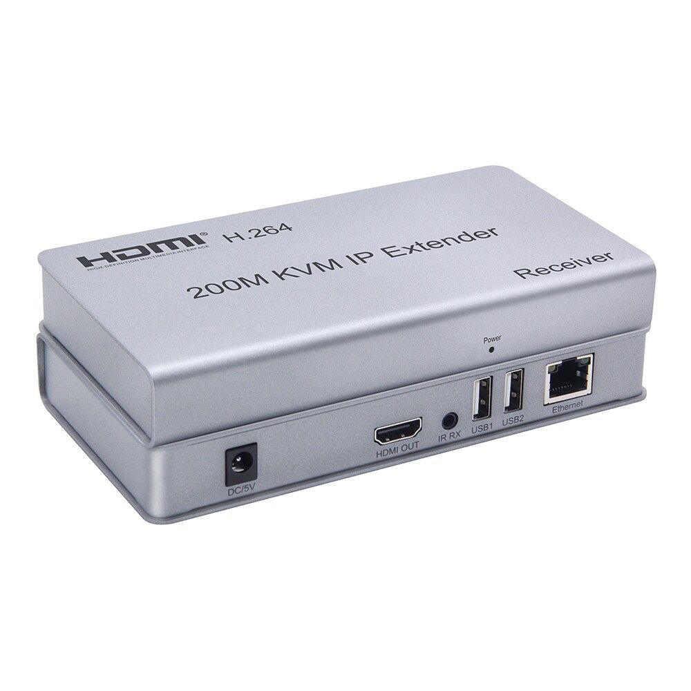 HDMI 200 M IP KVM Extender HDMI удлинитель