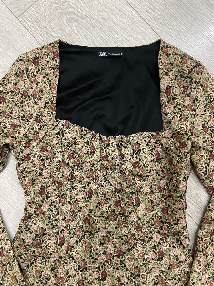 Сако романтична къса рокля по тялото Zara
