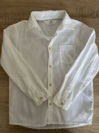 Риза от лен и памук H&M, 122 см (7-8 год)