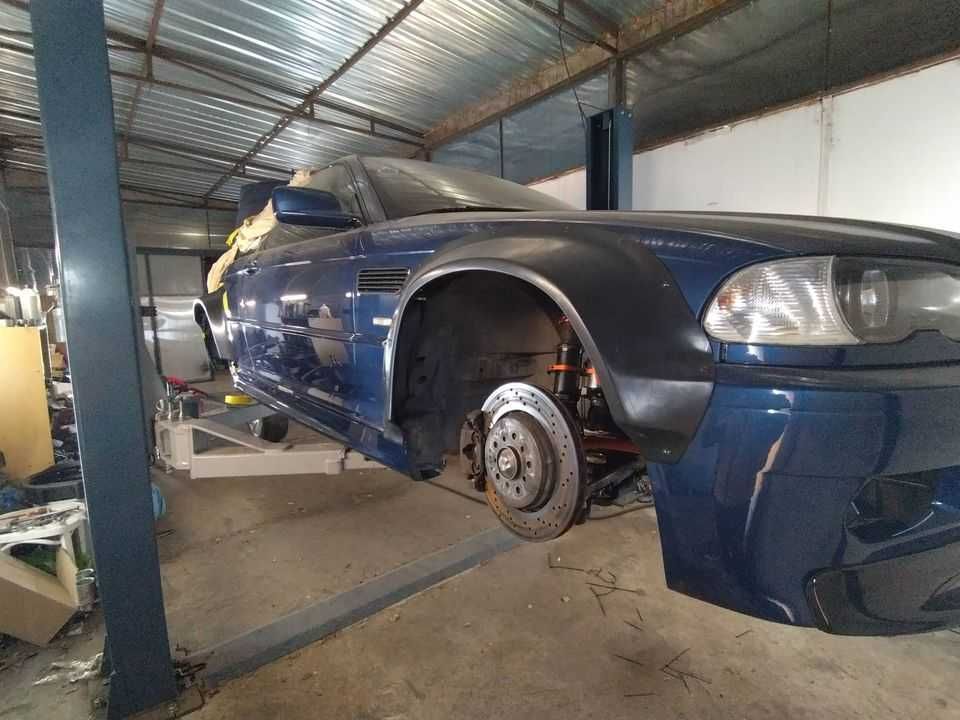 Раздувки BMW E46 COUPE - WideNation ABS пластмаса уширители бодикит