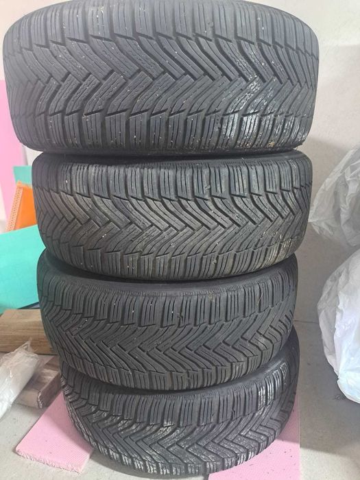 Roti/Jante VW 5x112 215/55 R16 AUTEC+Michelin Alpin 6