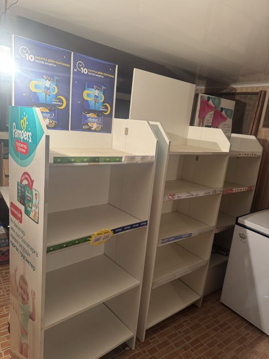 Полки стеллажи для магазина