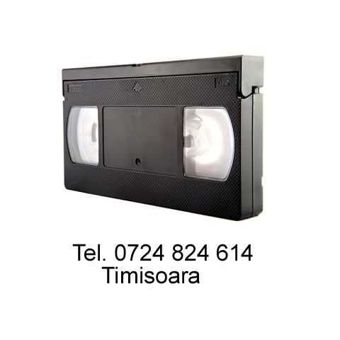 Transfer/digitalizez casete video Timisoara