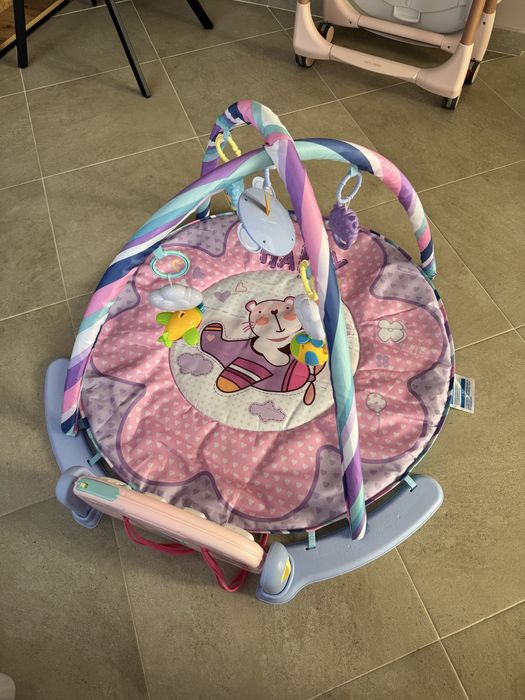 Активна гимнастика Toyz с пиано / Музикална постелка (Като НОВА)