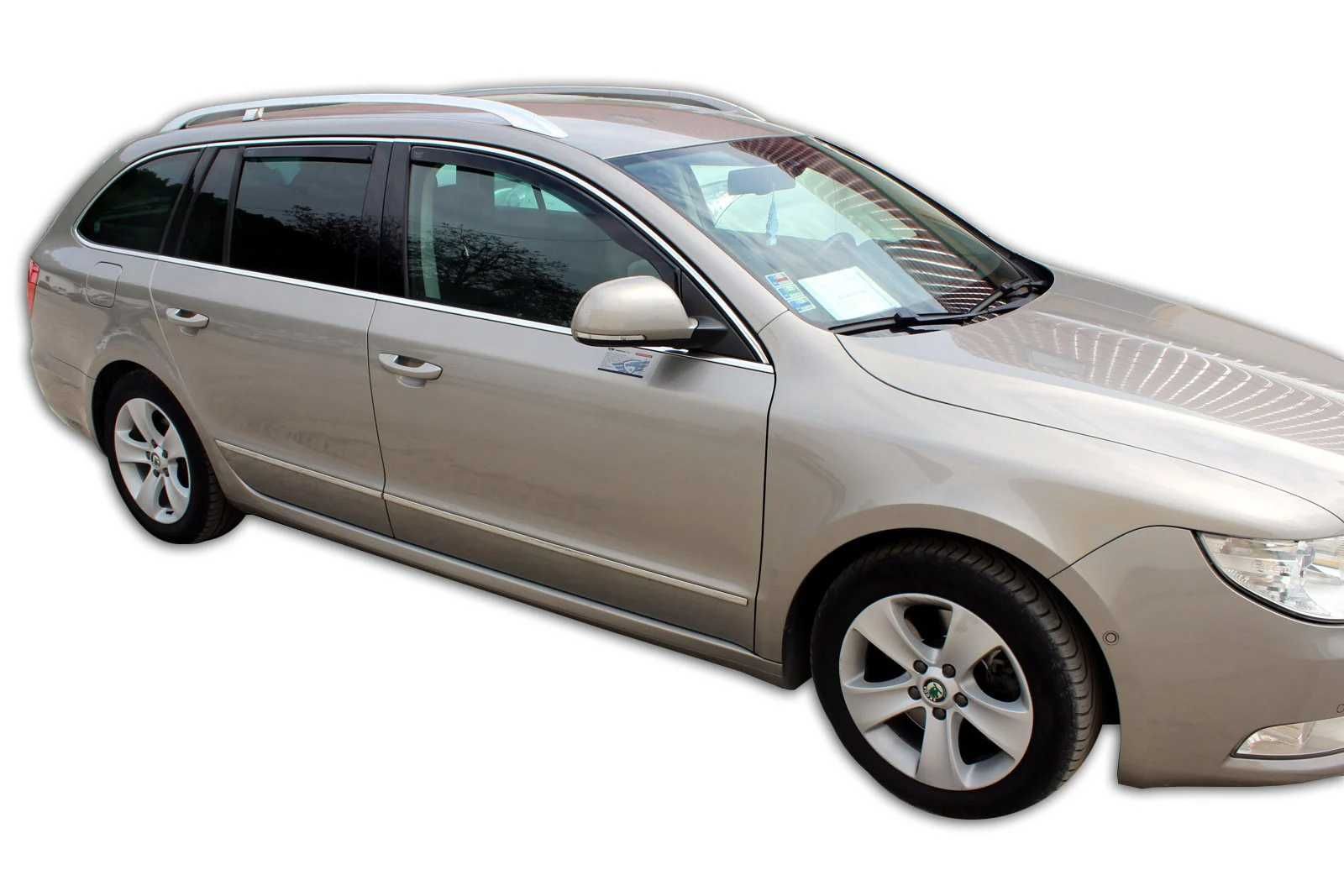 4бр. Ветробрани Heko предни и задни за SKODA Octavia Superb