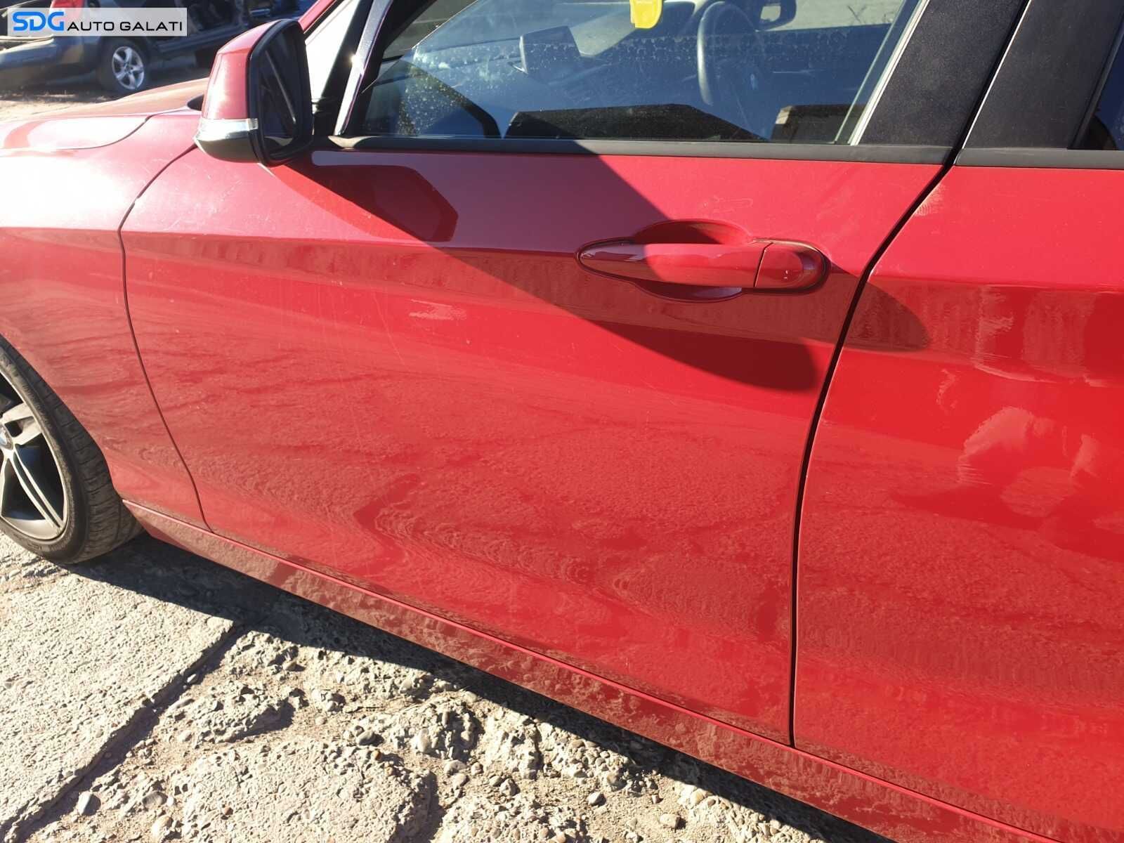 Usa Usi Portiera Portiere Stanga Fata Dezechipata BMW Seria 1 F20 2011 - 2019 Culoare A61 Crimson Red [C9475]