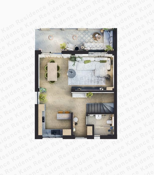 Casa tip Duplex in Ipotesti / Lisaura / 130 mp utili / 260 mp teren