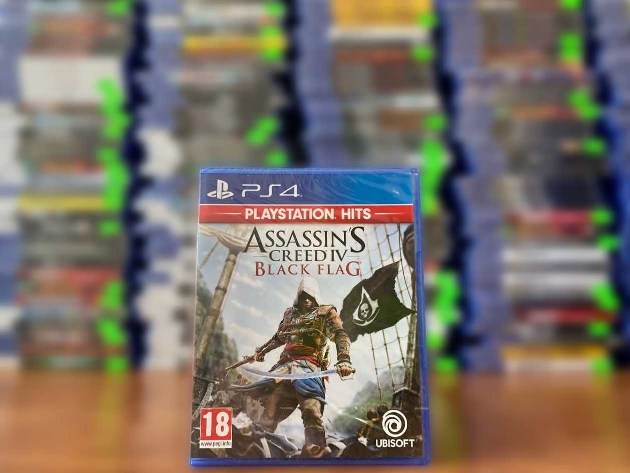 НОВЫЙ Assassin's Creed: Black Flag/Ассассин Крид 4:Черный Флаг PS4/PS5