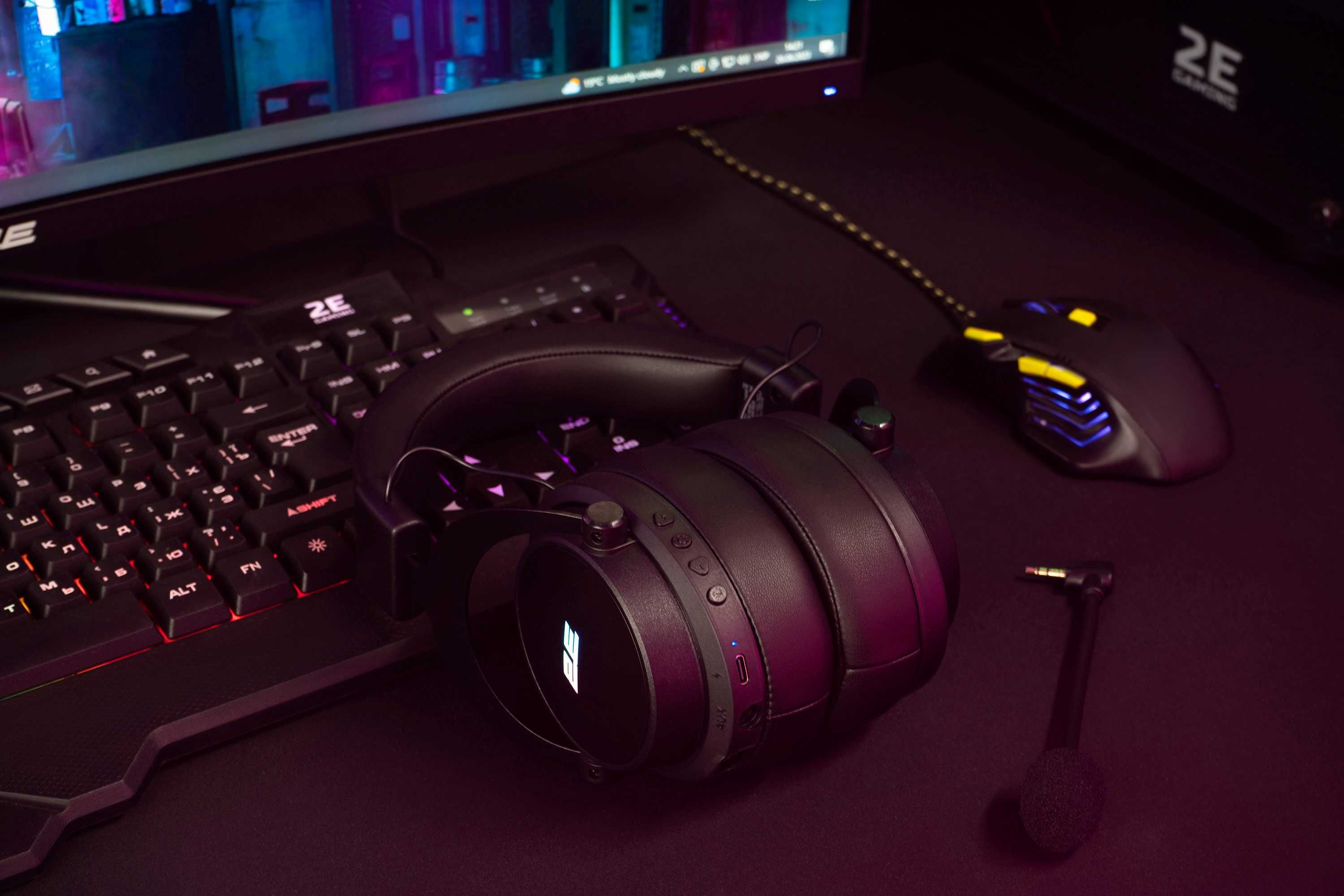[НОВЫЕ] Наушники 2E Gaming Headset HG360 WL RGB Black