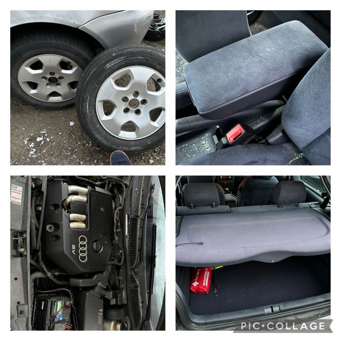 Ауди А3 8L 1.8 125к.с на части.