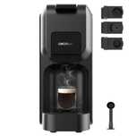 Aparat de capsule Cecotec Freestyle Compact Black. 1350W