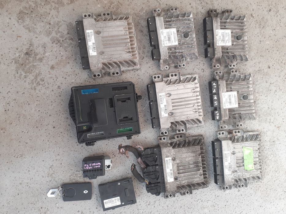 Calculator Motor ECU Kit Pornire Renault Megane 3 Scenic 3 Laguna 1.5