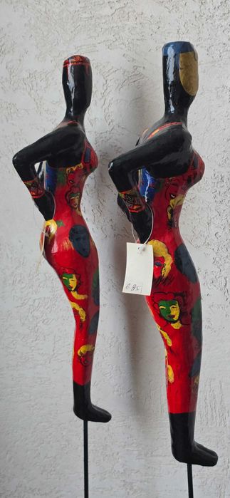 Арт дизайн, папие маше, ръчно изработени–76см