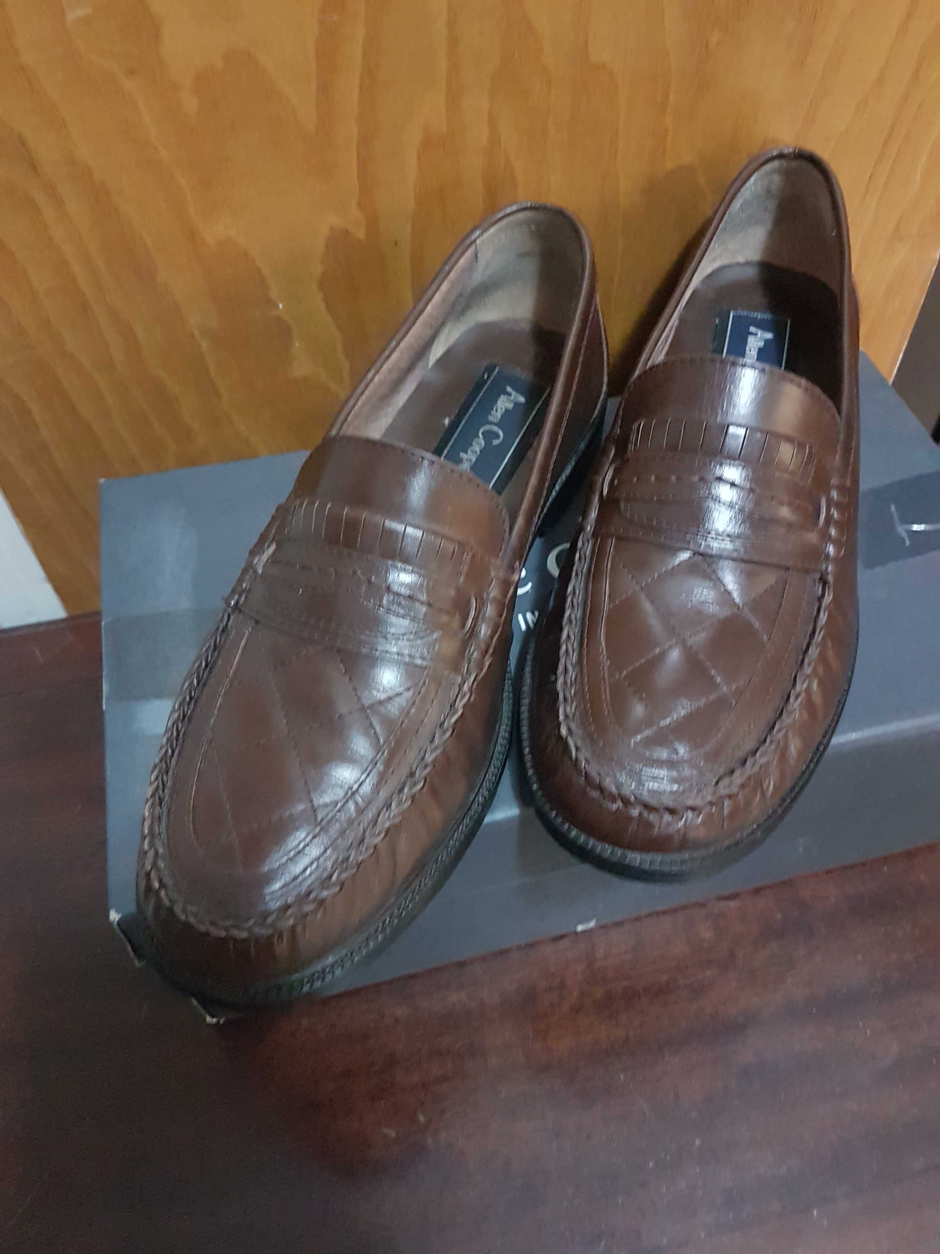 Мъжки обувки. Мокасини.  Allen  Cooper. Made in  India.
