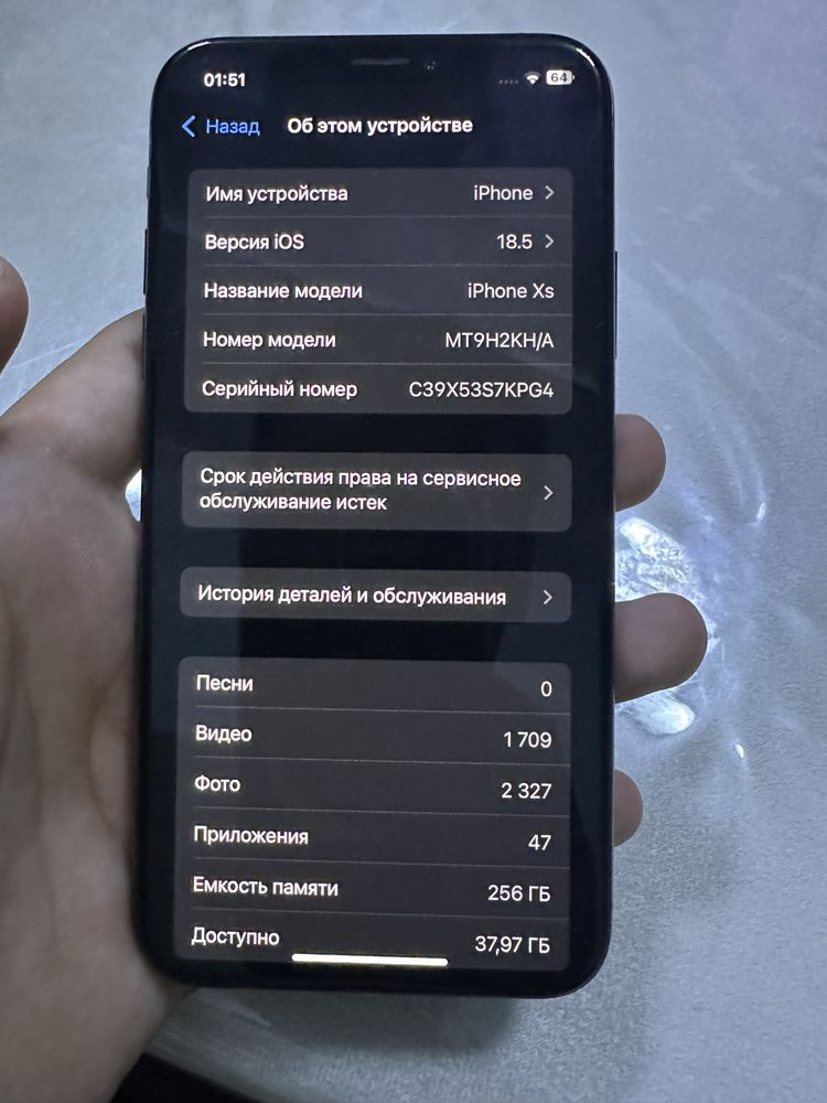 Iphone xs sotiladi