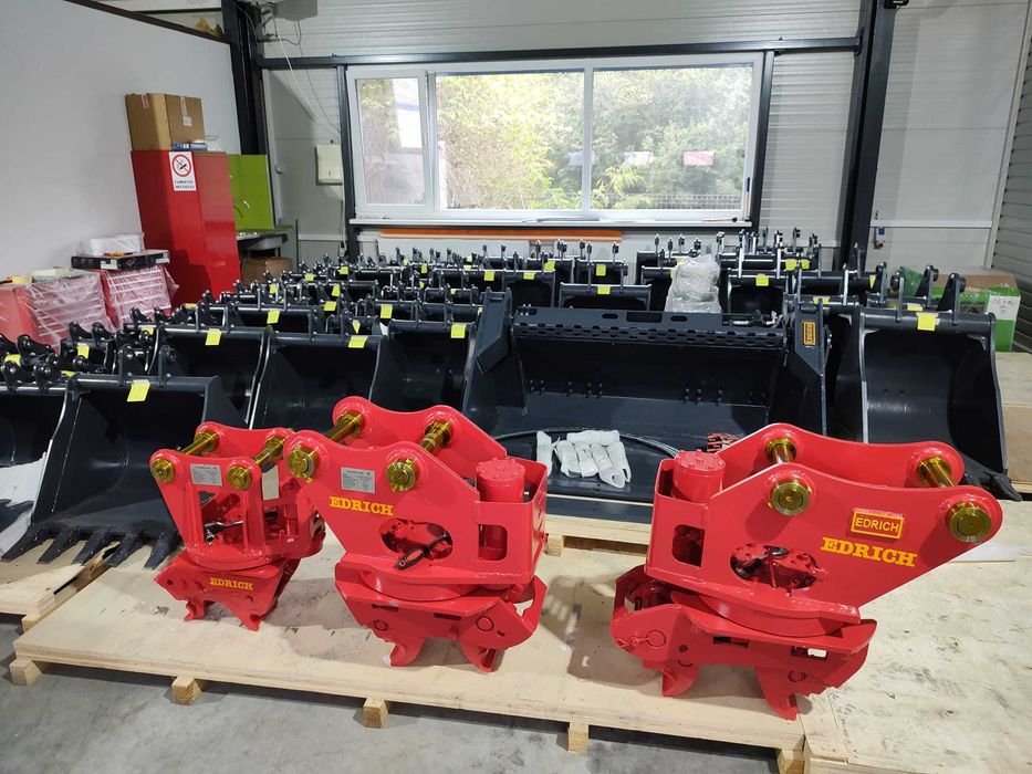 Cupla rapida rotativa continuata  excavator/buldoexcavator