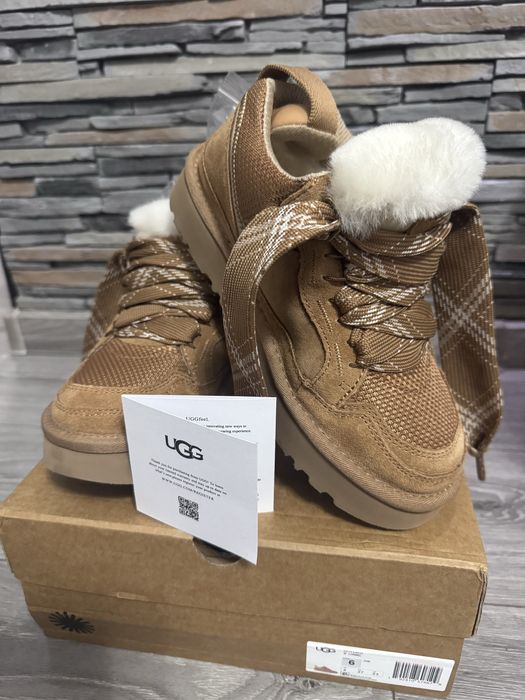 UGG Sport Yeah Spill Seam Lace-Up – Chestnut