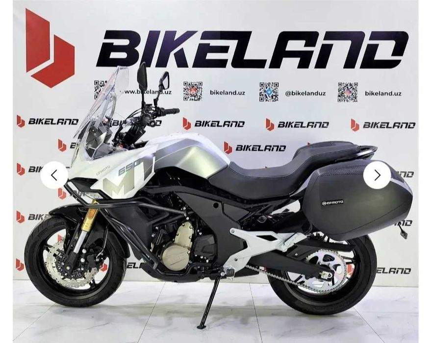 Новый мотоцикл CFMOTO 650MT + боковые ящики