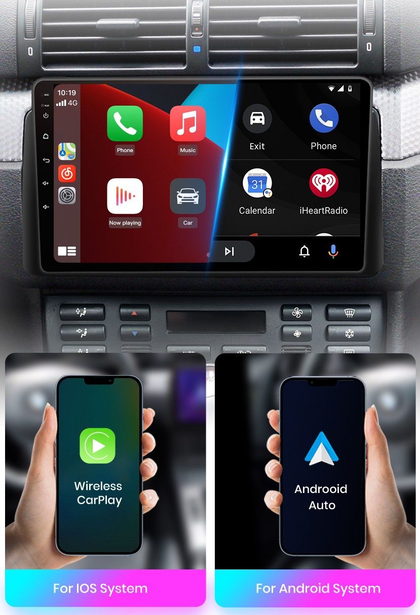 Navigatie Android dedicata BMW E46 M3 (1998-2006)