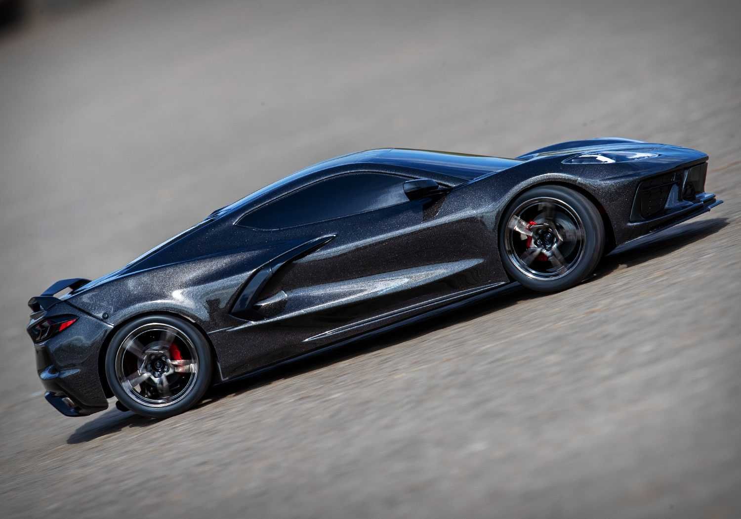 TRAXXAS CHEVROLET CORVETTE Пистова кола с дистанционно с дистанционно