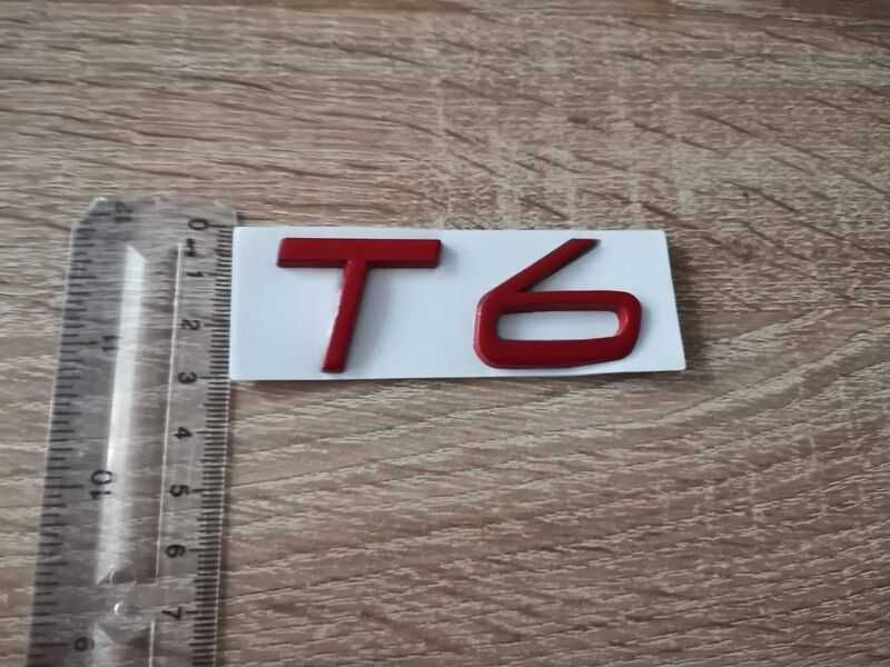 червени емблеми лога Волво Volvo T6