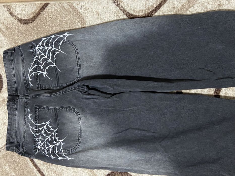 Черни широки дънки