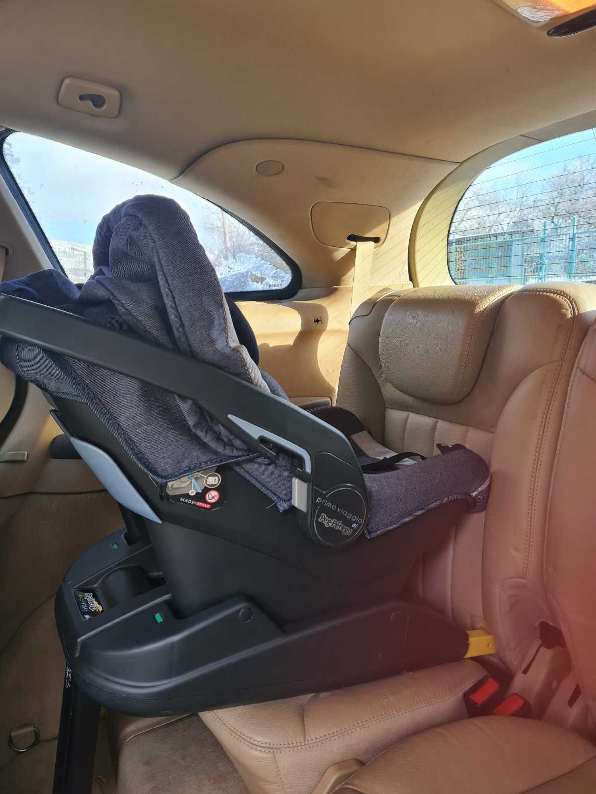 Детска количка 3в1 (вкл. изофикс база) Peg Perego Book 51S, Blue Denim